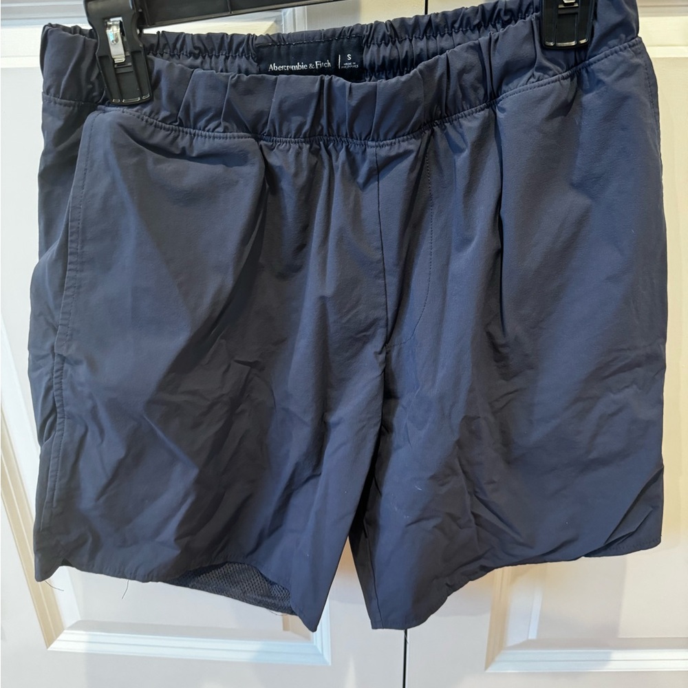 Abercrombie & Fitch Men’s Small Blue Athletic Shorts